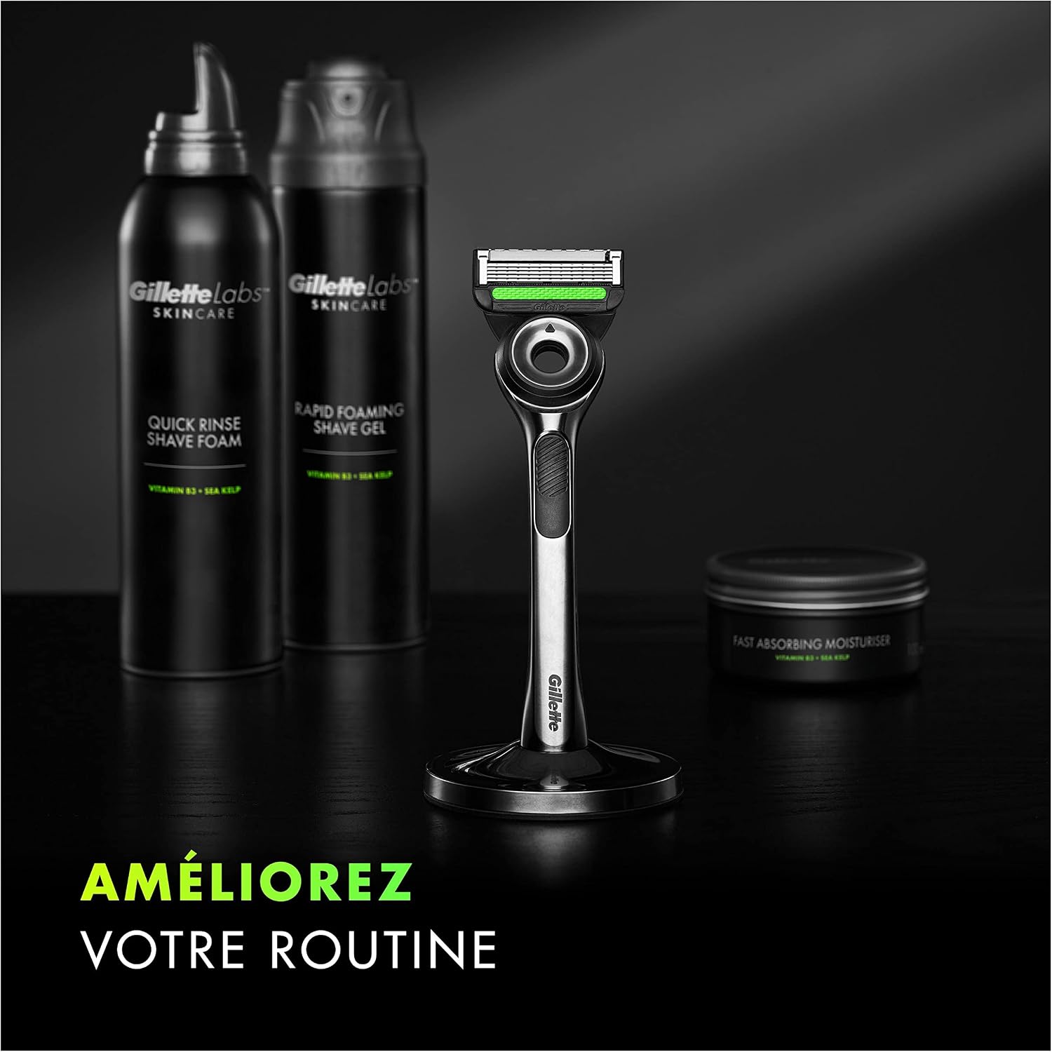 Thumbnail 5 de Gillette Labs Rasoir avec barre exfoliante, 5 cartouches ⚙