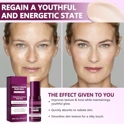 Detalle 2 de Feeliville Calcium Volume Multi Balm – Vielseitige Feuchtigkeitspflege für Augen, Gesicht, Hals und mehr