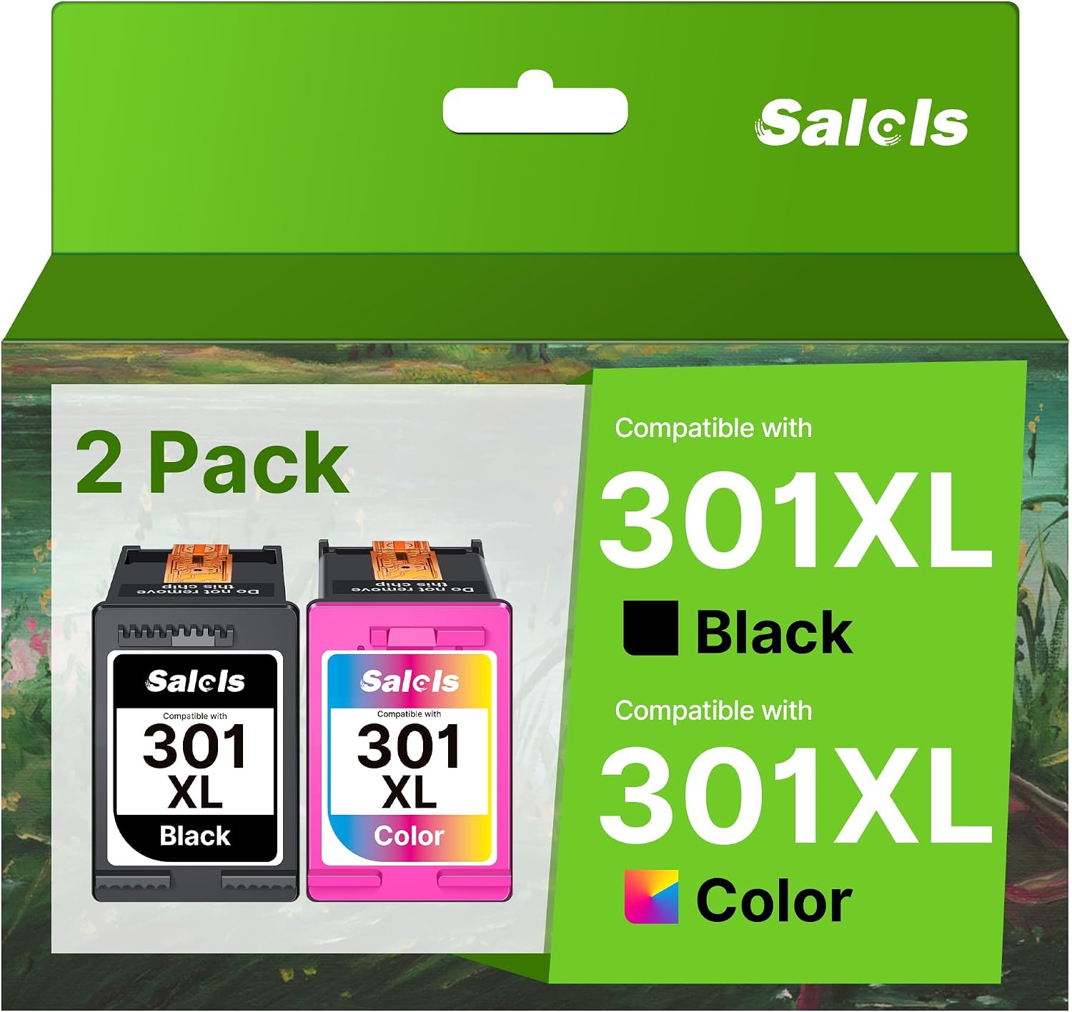 Detalle de Salols 301 XL Black & Colour Ink Cartridges 2-Pack