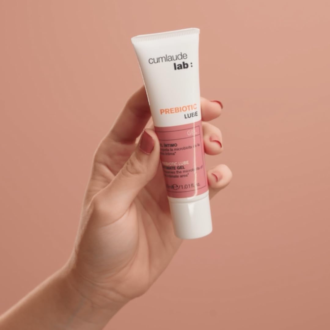 Detalle de Cumlaude Lab Prebiotic Lube – Gel intime à l’huile d’arbre à thé et à l’acide lactique, 30 ml