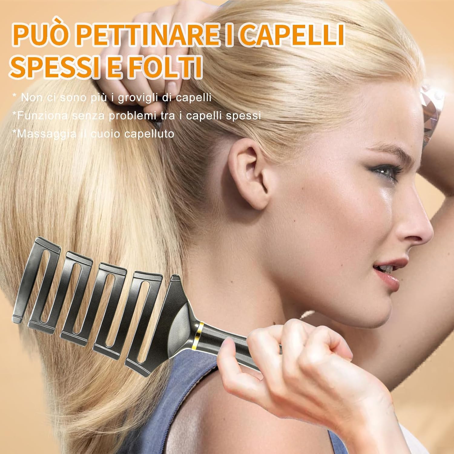 Thumbnail 5 de SHINLEA Spazzola Districante Ventilata per Capelli