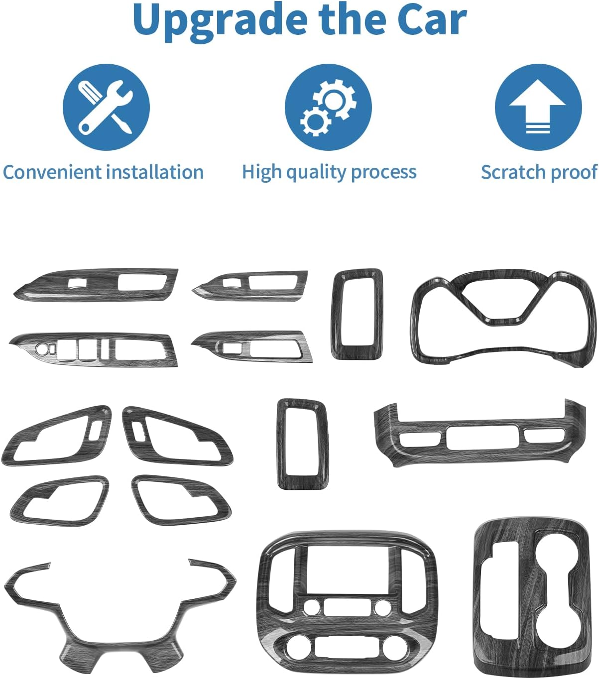 Detalle 2 de PDKLIN Interior Trim Kit, 15-Piece