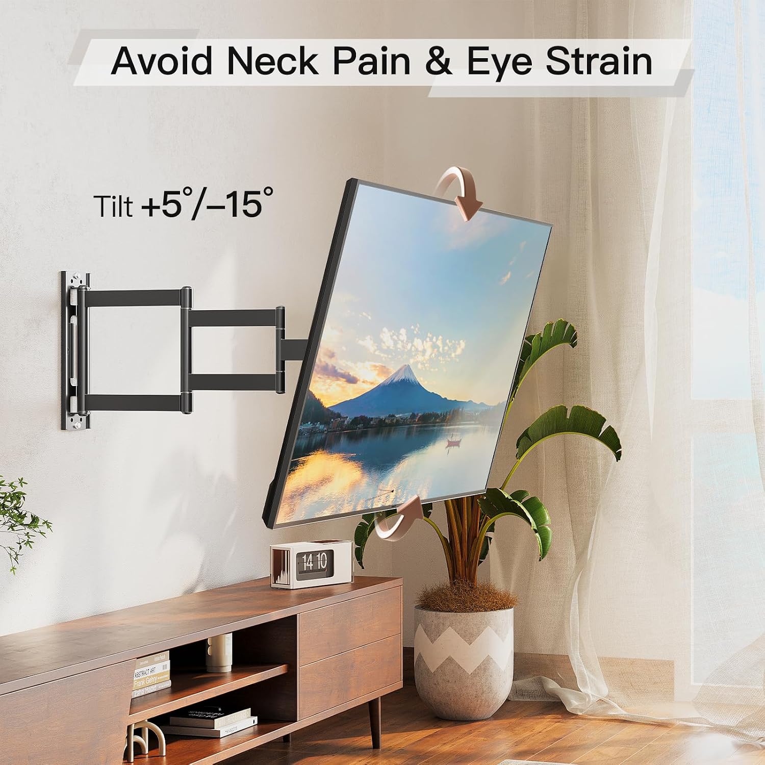 Thumbnail 4 de ELIVED EV3018 950mm Long Arm TV Wall Bracket