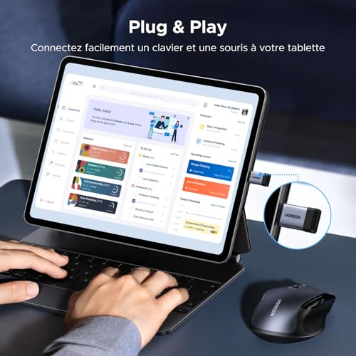 Detalle 2 de UGREEN Adaptateur USB C vers USB 3.2 10Gbps Type-C vers Type-A (Lot de 4)
