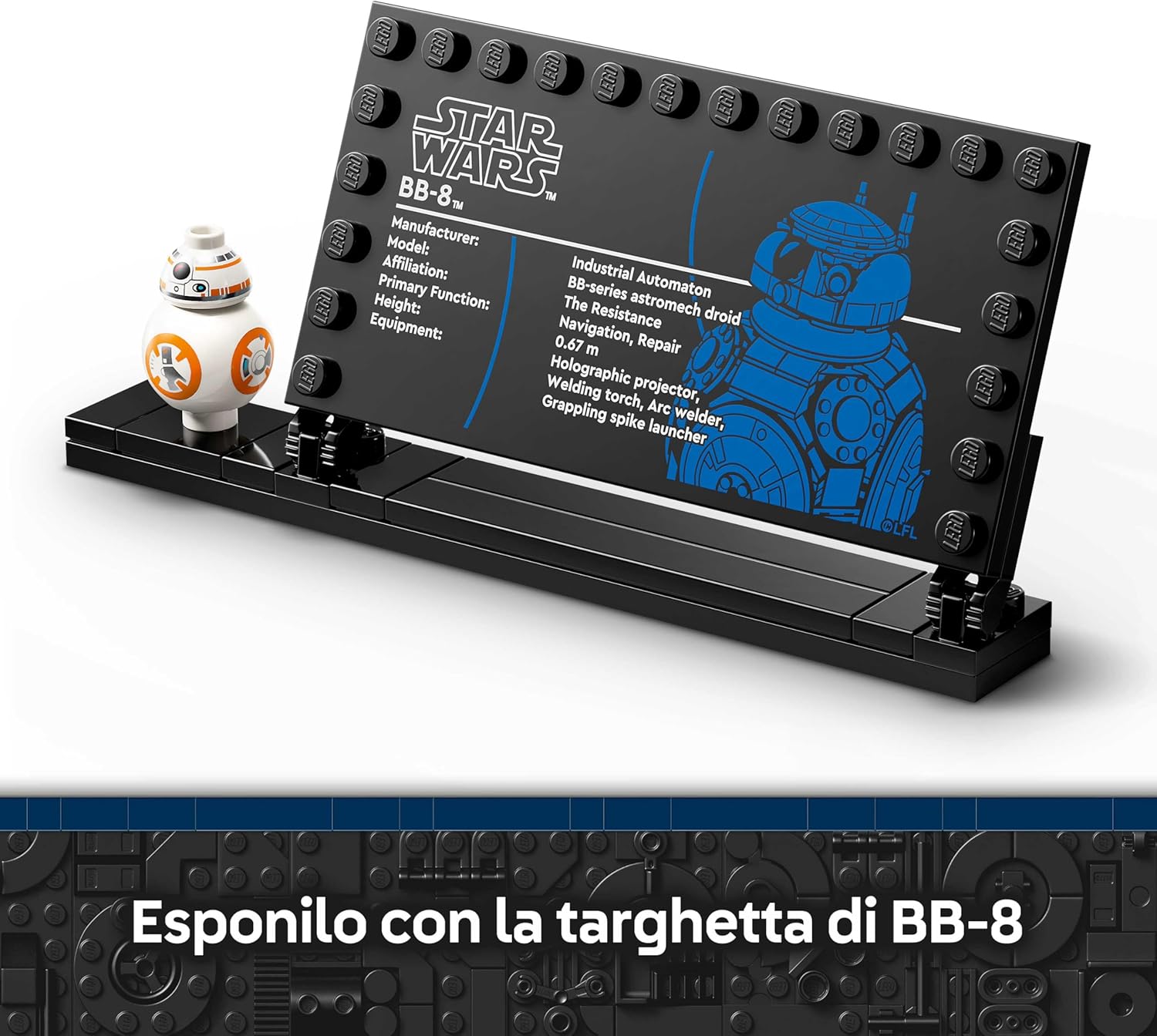 Thumbnail 4 de LEGO Star Wars 75452 BB-8 Droide Astromeccanico – Kit di Modellismo da Collezione