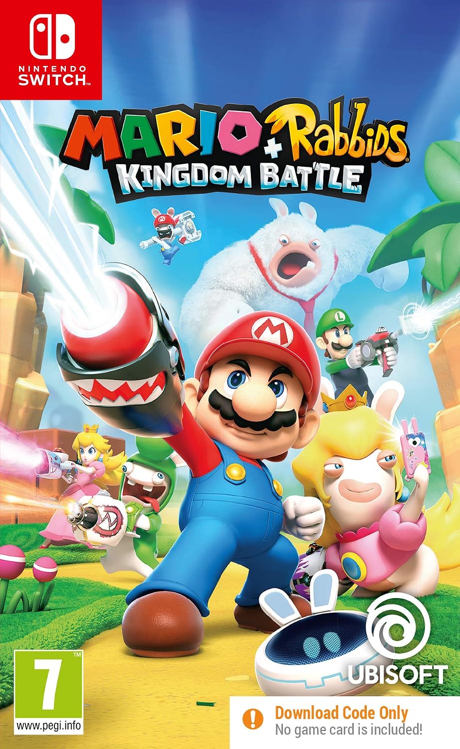 Detalle de Mario + Rabbids Kingdom Battle (Code in Box) for Nintendo Switch