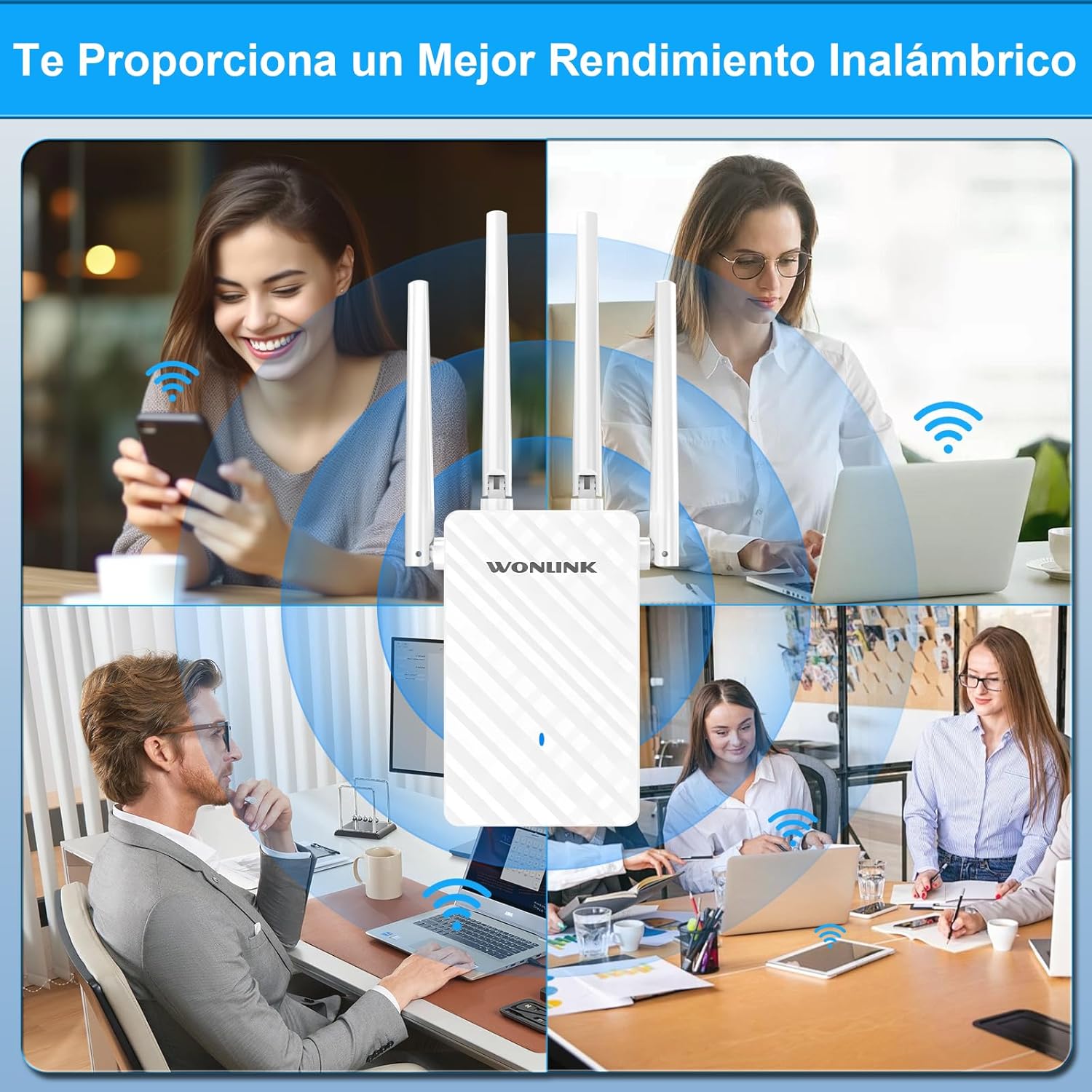 Thumbnail 6 de WONLINK Repetidor WiFi 1200 Mbps