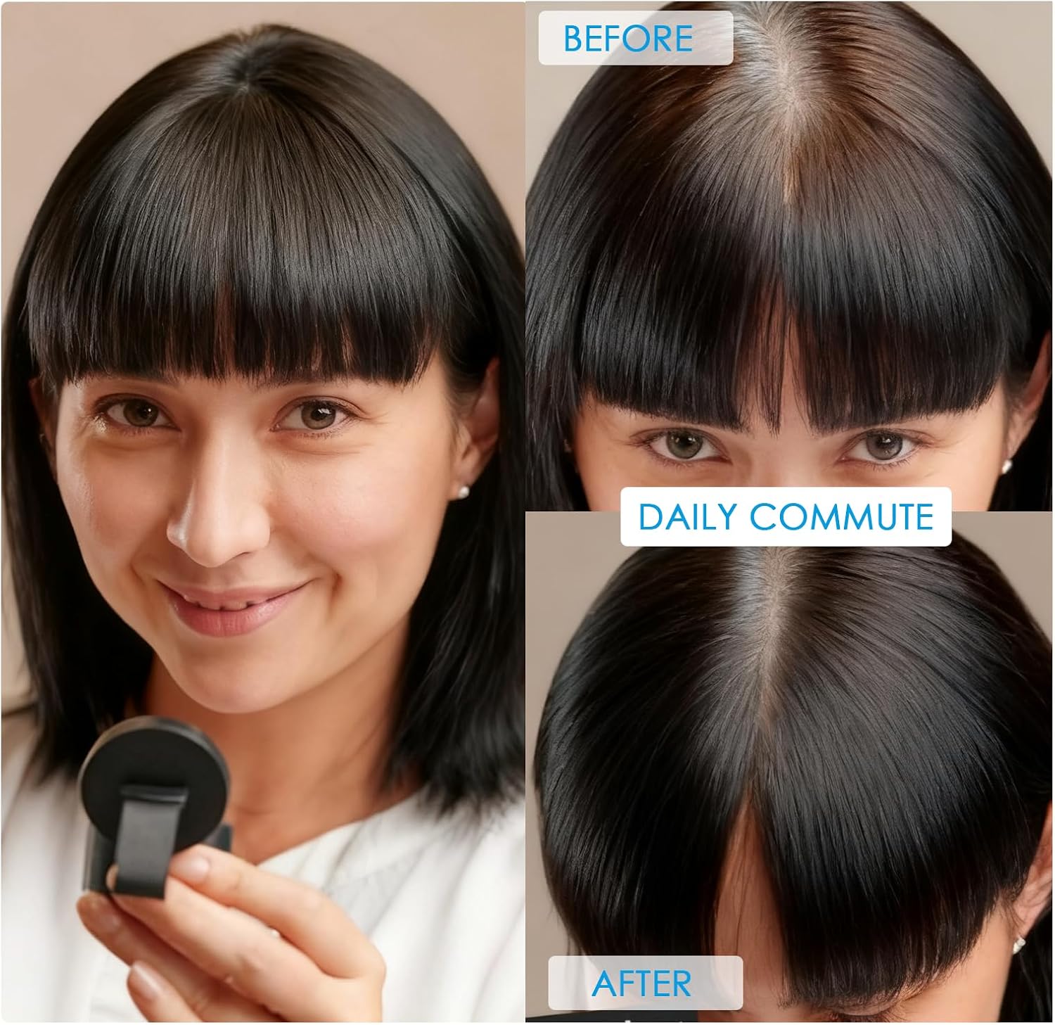 Detalle de 10g Hair Line Powder: Polvere correttore per radice dei capelli, impermeabile, per riempire aree diradate