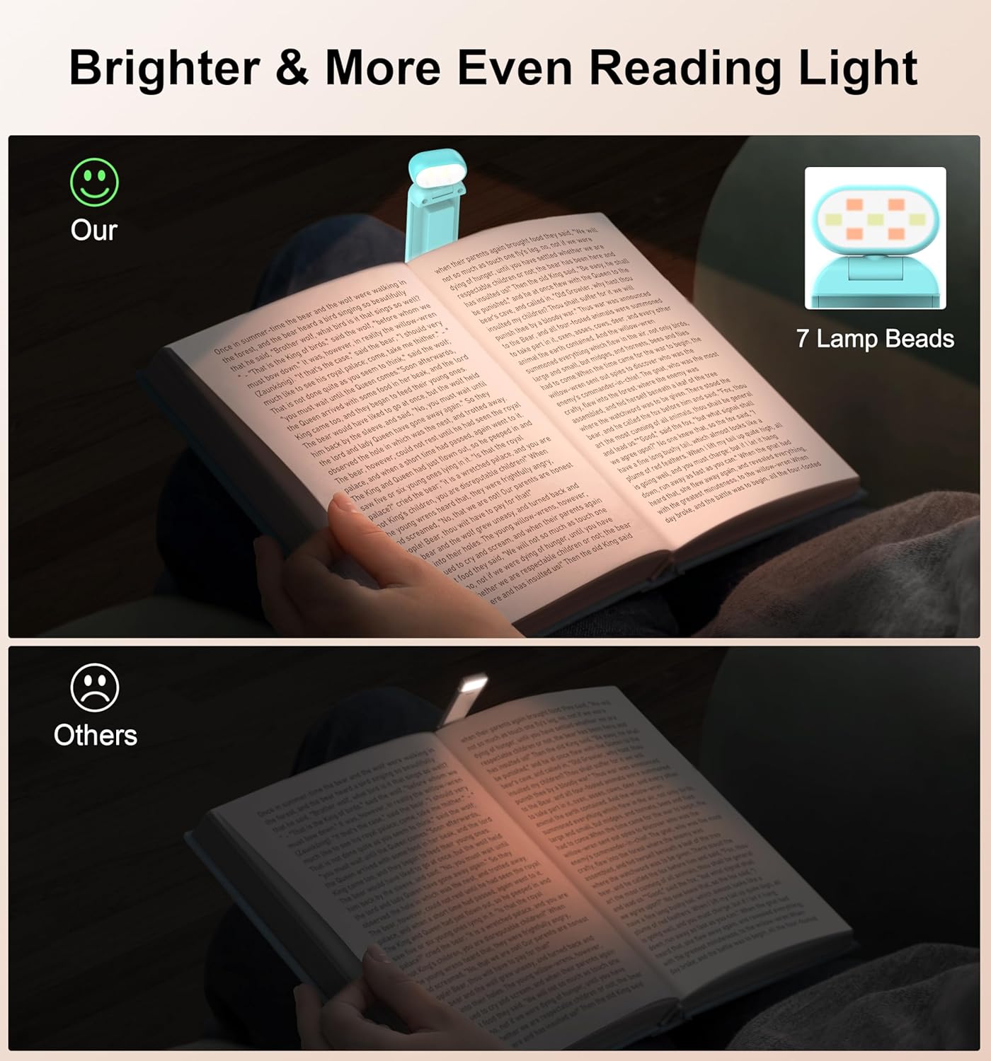 Thumbnail 2 de Gritin Book Light Rechargeable 80 hrs