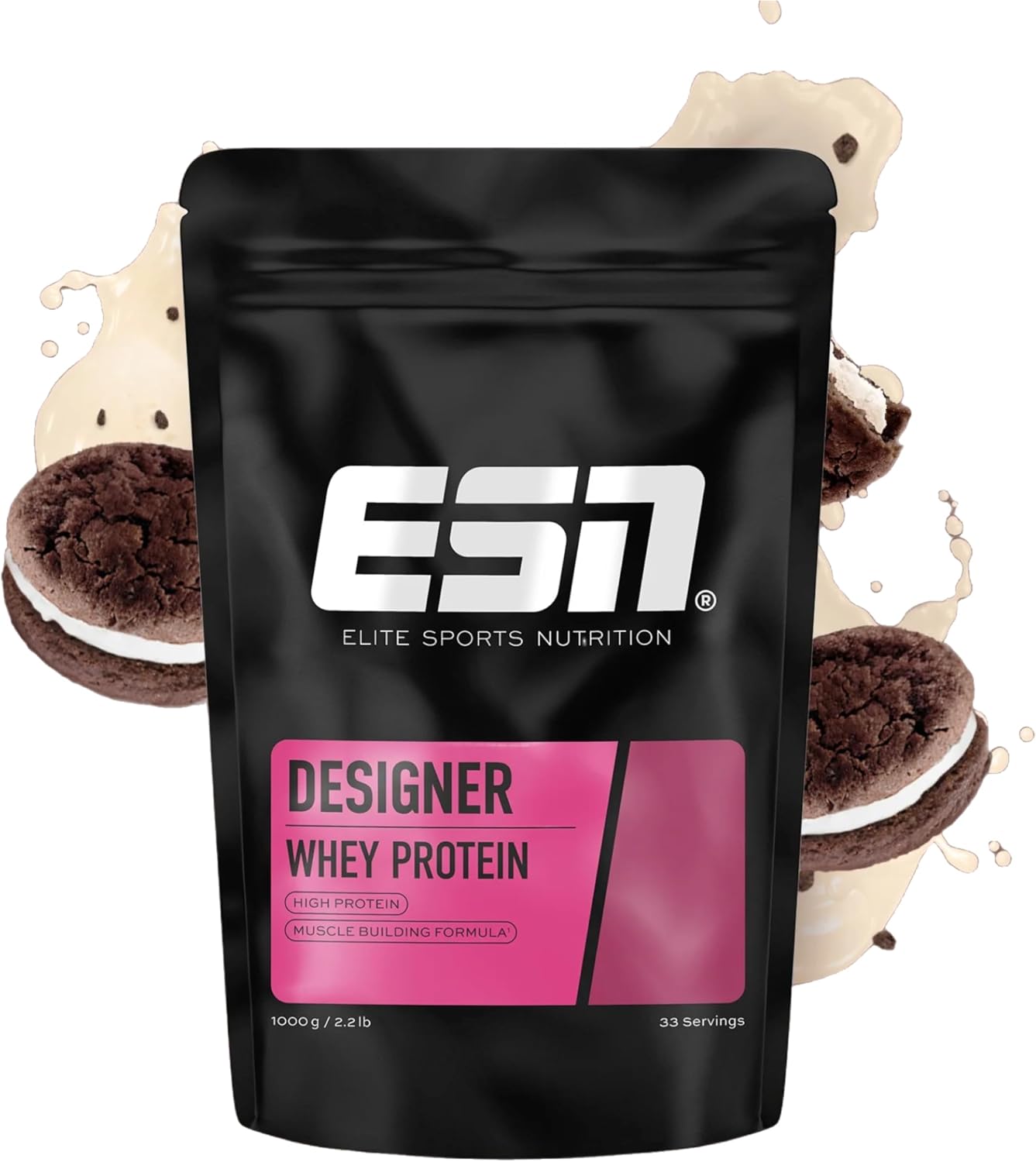 Thumbnail 6 de ESN Designer Whey Protein Pulver Vanilla 1 kg – Vielseitiges Molkenprotein