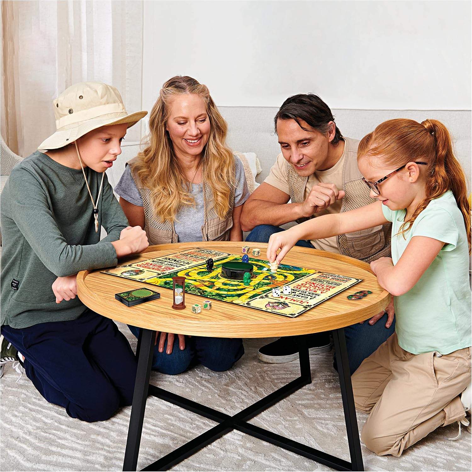Detalle de Spin Master Games Jumanji (en español) juego de mesa familiar para 2-4 jugadores