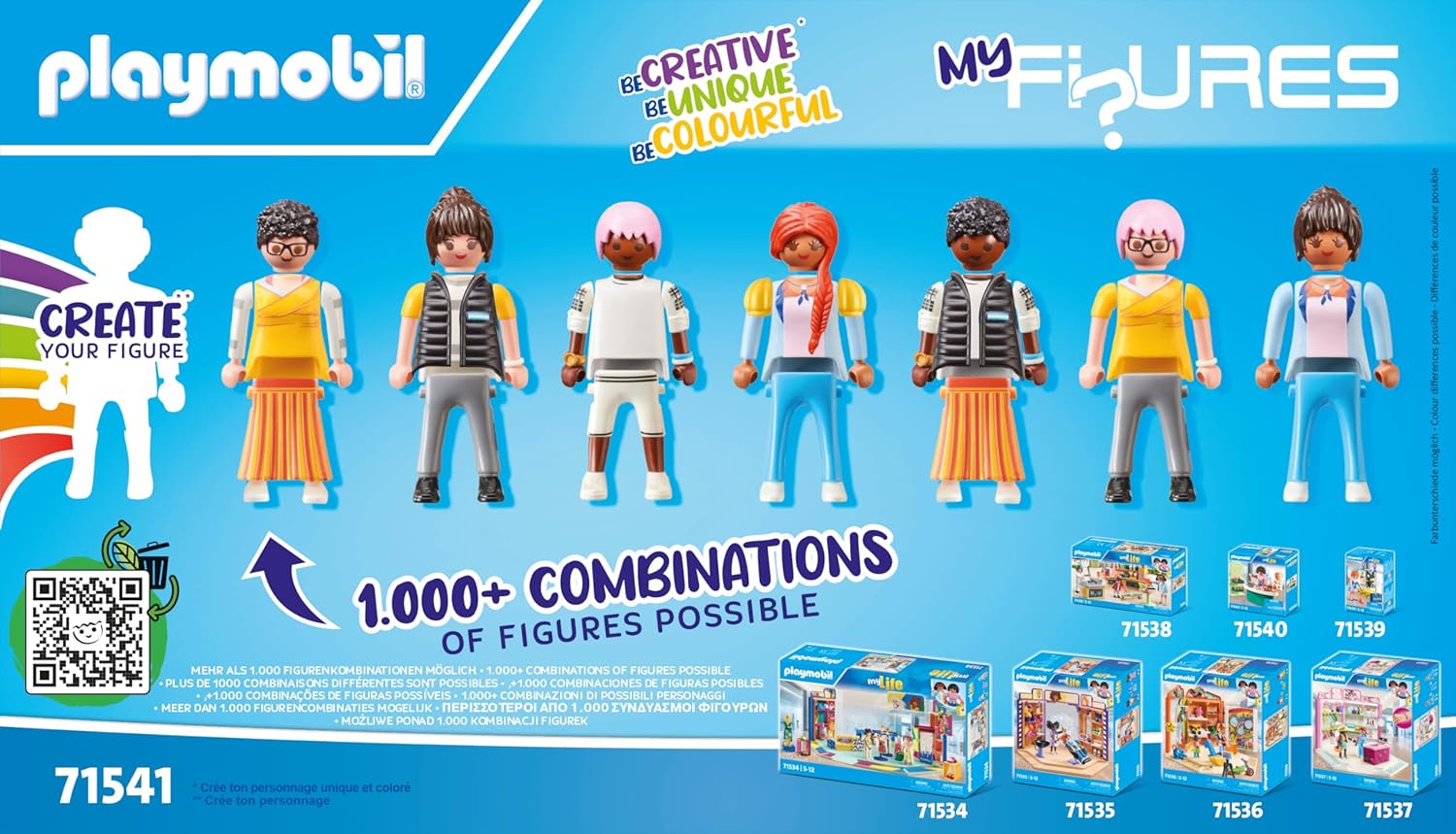 Thumbnail 6 de PLAYMOBIL myLife 71541 MyFigures: Shopping – Un set di gioco con carrello, borsa e accessori per ore di shopping creativo
