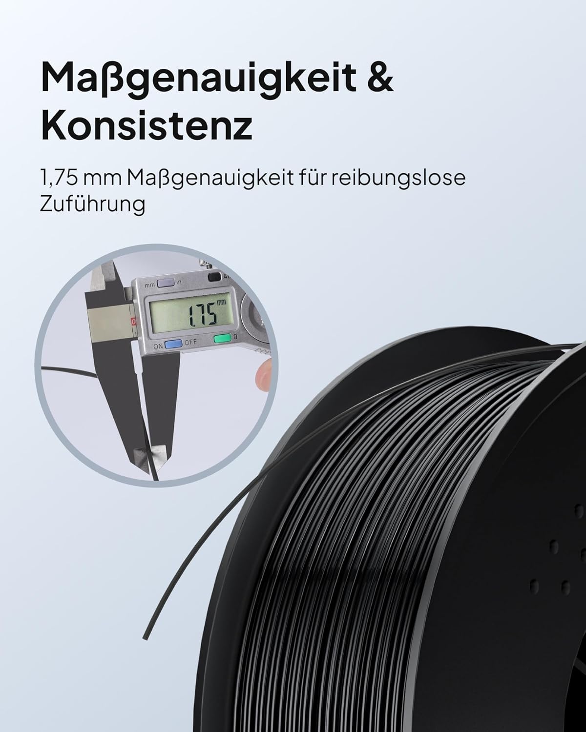 Thumbnail 4 de ELEGOO TPU 95A 1,75 mm Filament - Transparent, 1 kg für die meisten 3D-Drucker
