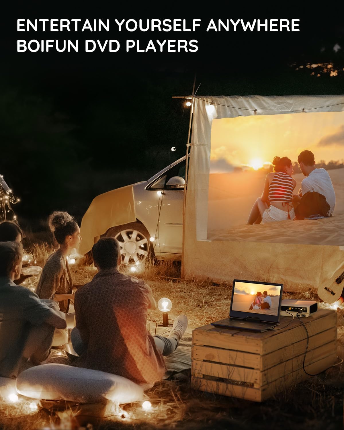 Thumbnail 5 de Boifun 16.9" Portable DVD Player 6 hrs battery 📀