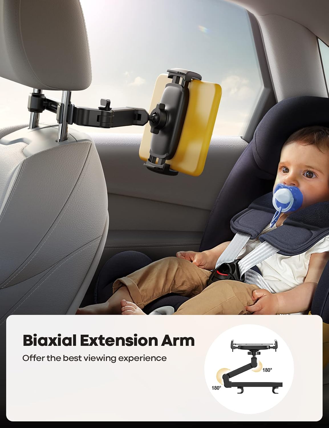 Thumbnail 1 de Lamicall car headrest tablet holder