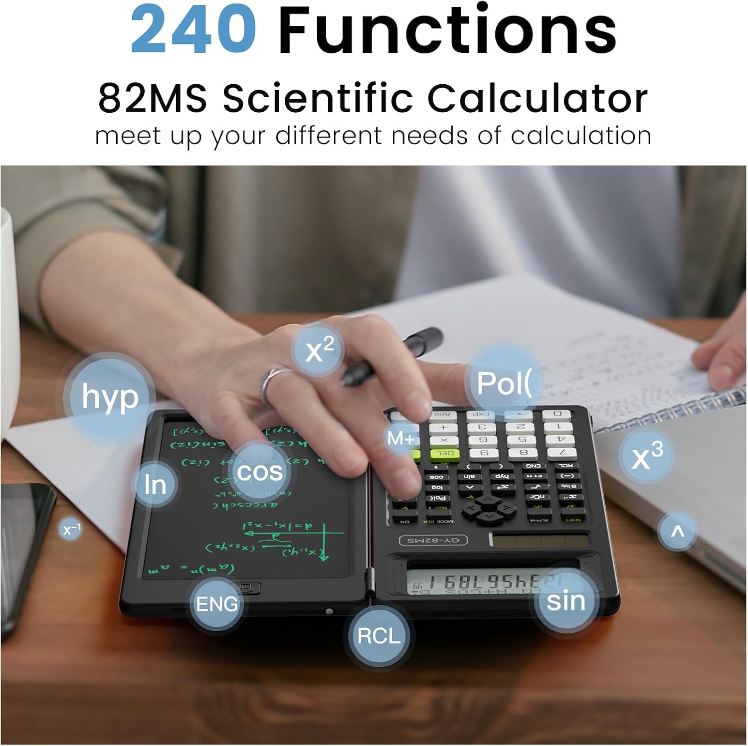 Detalle 2 de ROATEE Scientific Calculator with 240 Functions
