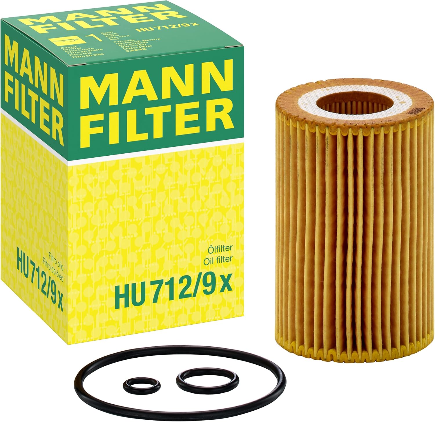 Detalle de MANN-FILTER HU 712/9 x filtre à huile ðŸ›
