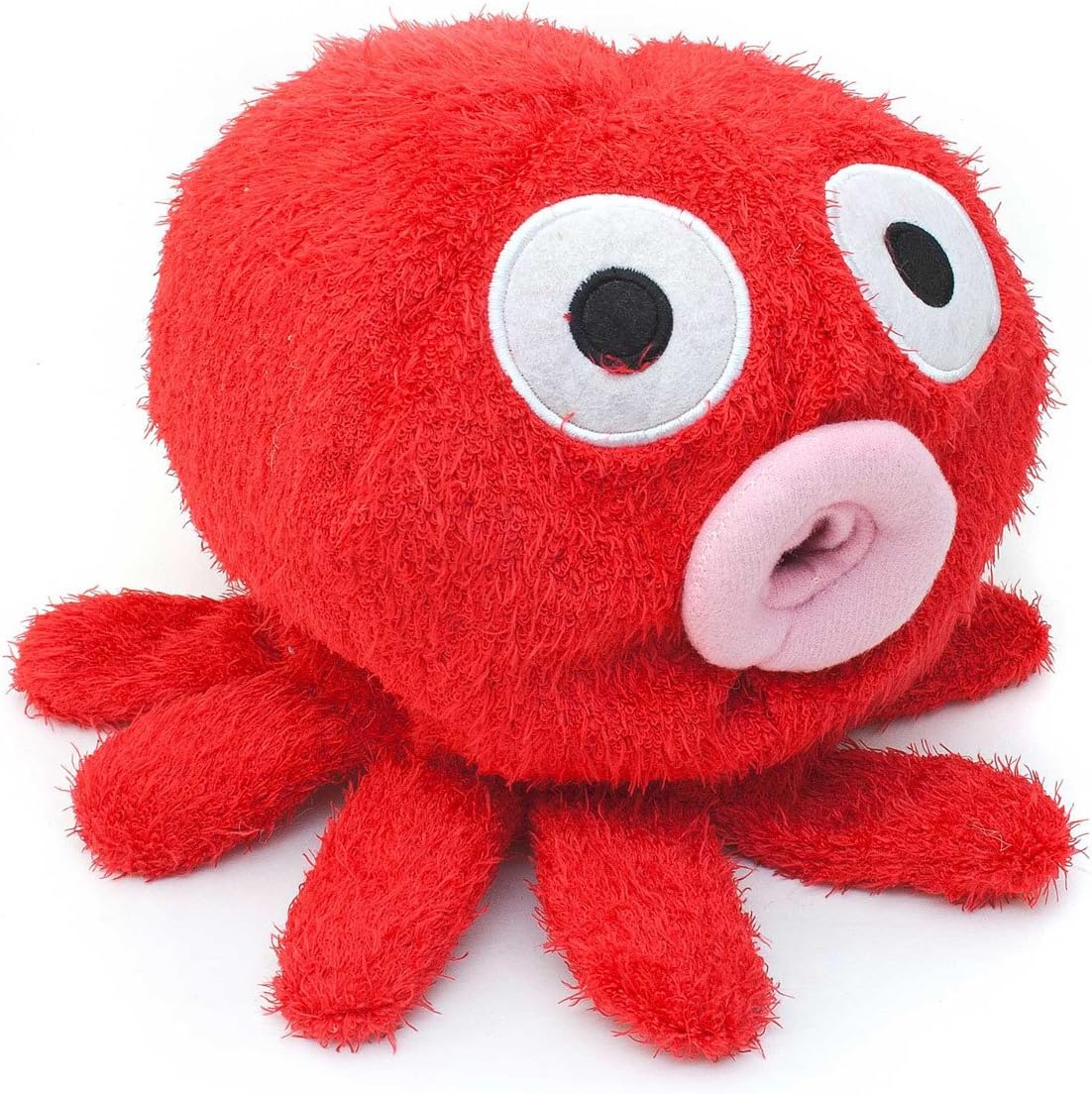 Detalle de GOODS+GADGETS Octopus tissuehouder in zachte pluche, groen