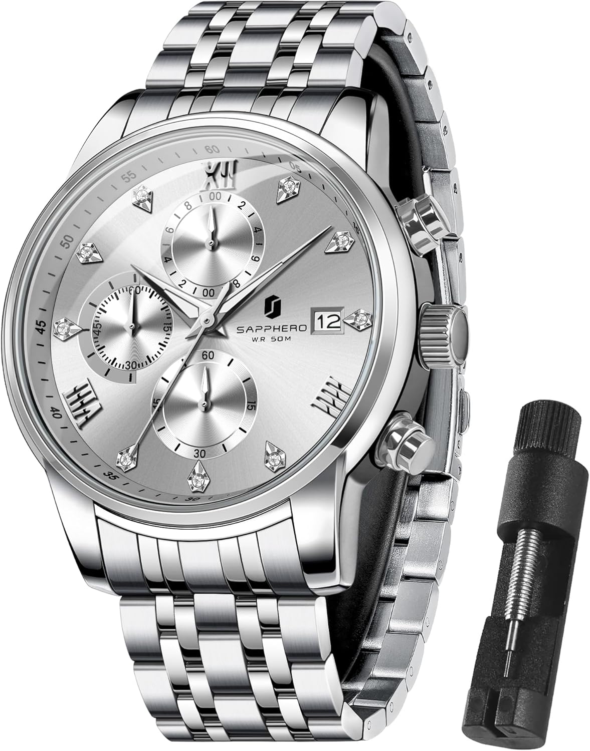 Detalle de SAPPHERO Montre Ronde 50M