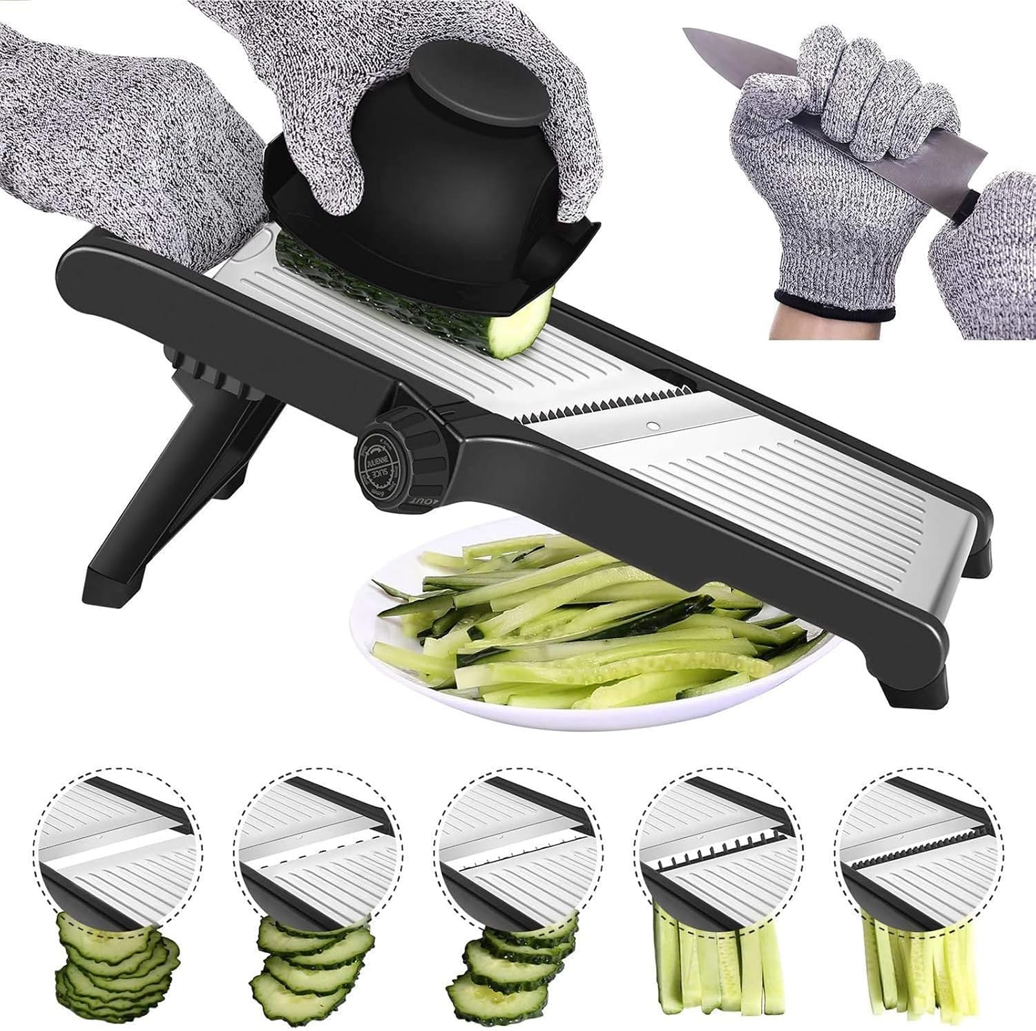 Thumbnail 5 de Mandolina de Cocina Profesional Cortador de Verdura