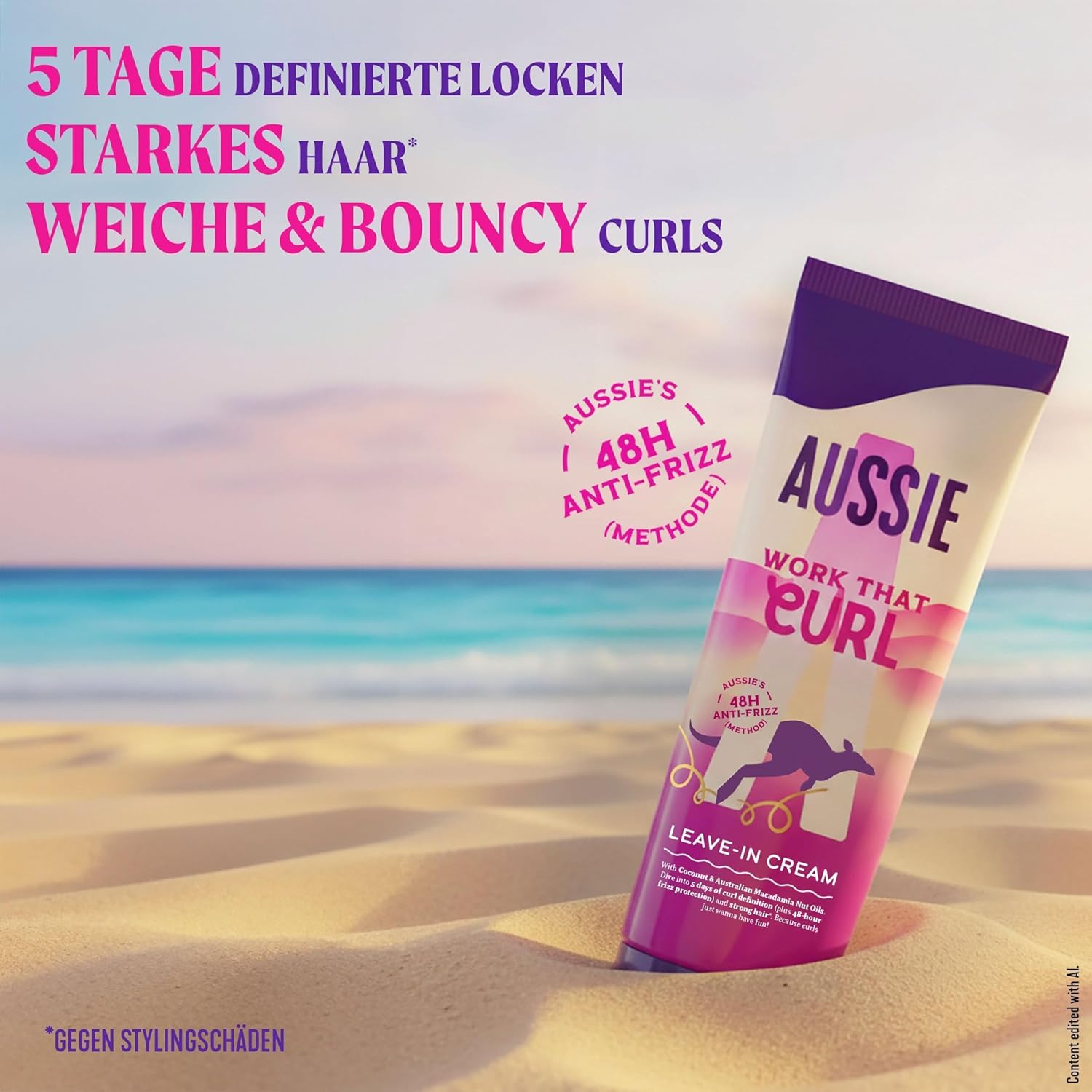 Thumbnail 4 de Aussie Work That Curl Cream 160 ml – Leave-In Curl Defining Cream für welliges und lockiges Haar