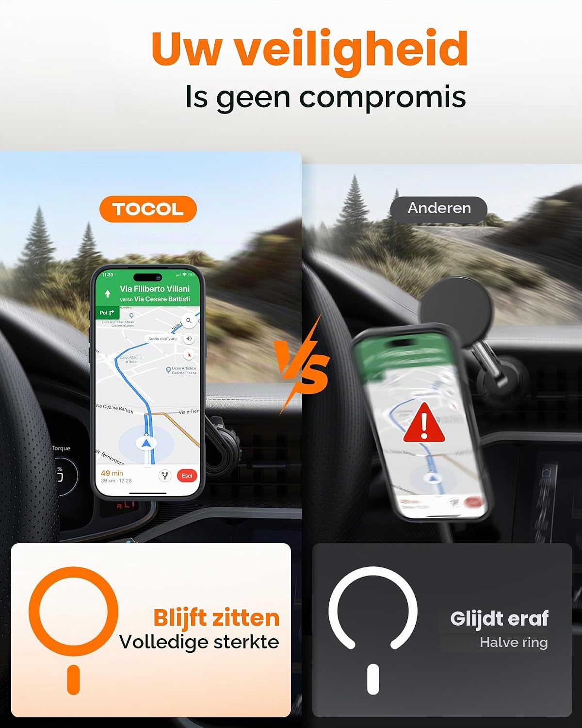 Thumbnail 2 de TOCOL telefoonhoesje voor iPhone 18 Pro