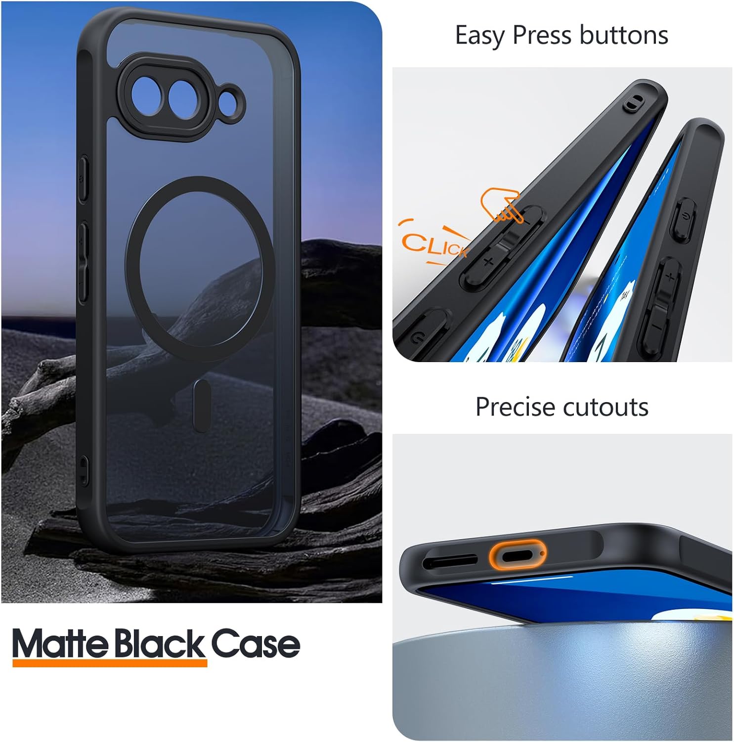Thumbnail 6 de Magnetic Pixel 10a Case 2 Pack, 6.3in