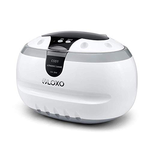Detalle de VLOXO CD-2800 Ultrasonic Cleaner for Jewellery – 600ml, 50W, 42kHz