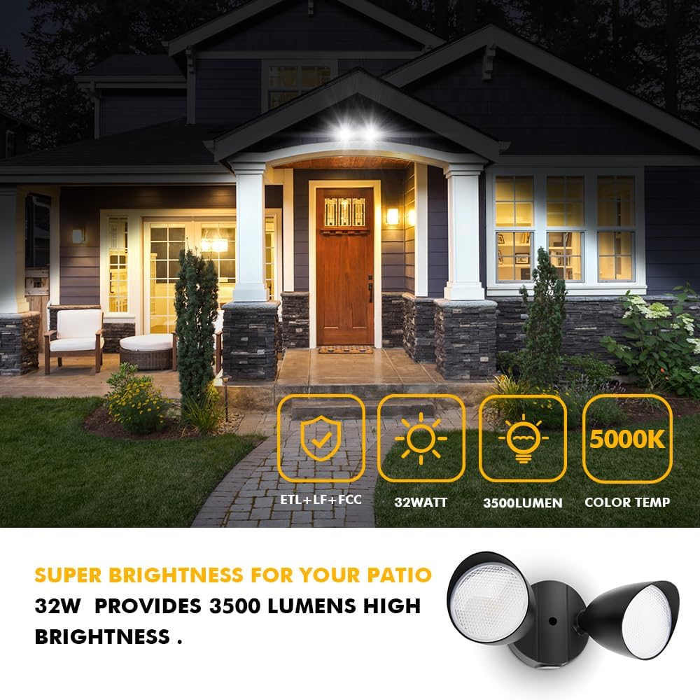 Detalle de LUTEC Outdoor Flood Light 6222B-D2D