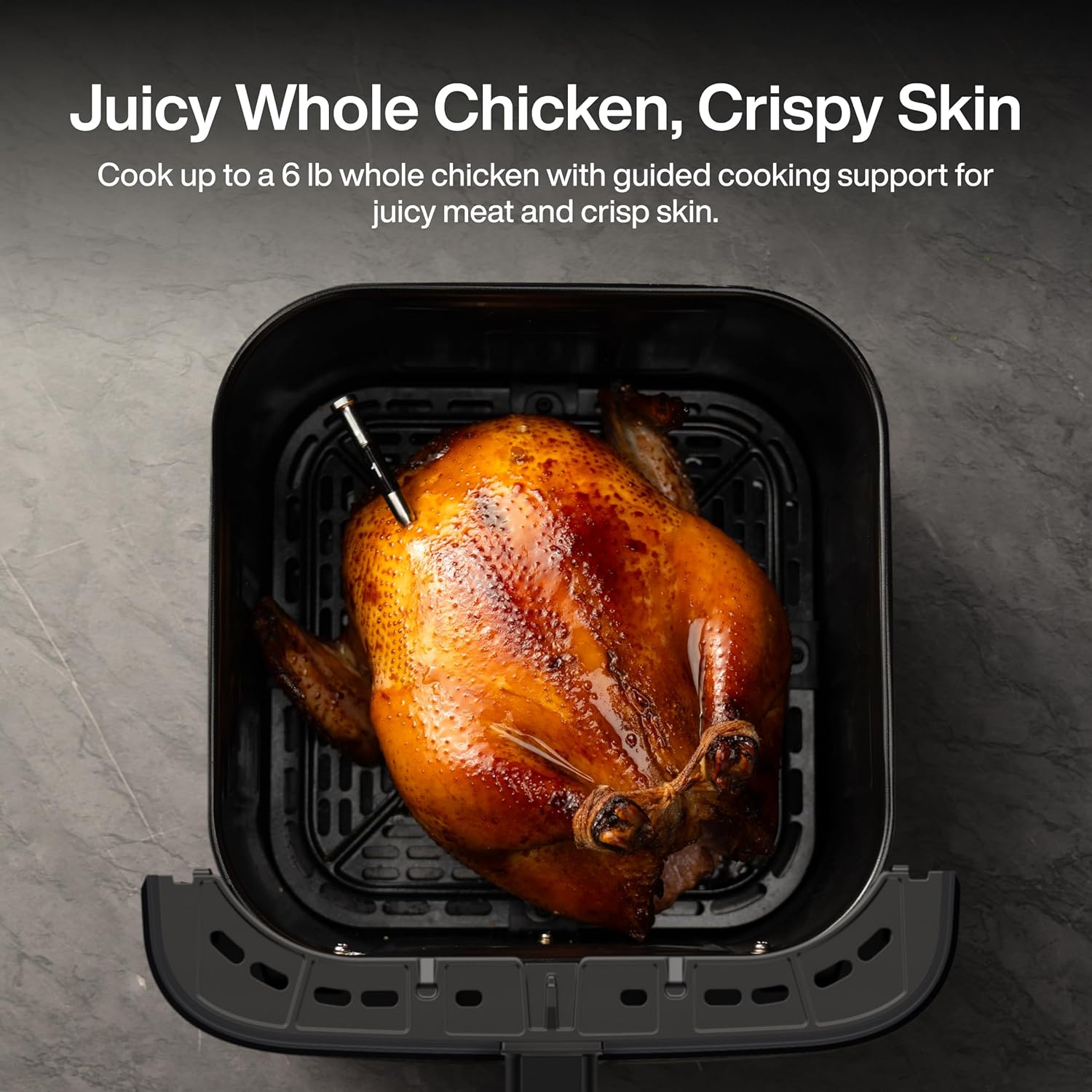 Detalle de Typhur Sync 8QT Air Fryer with Thermometer