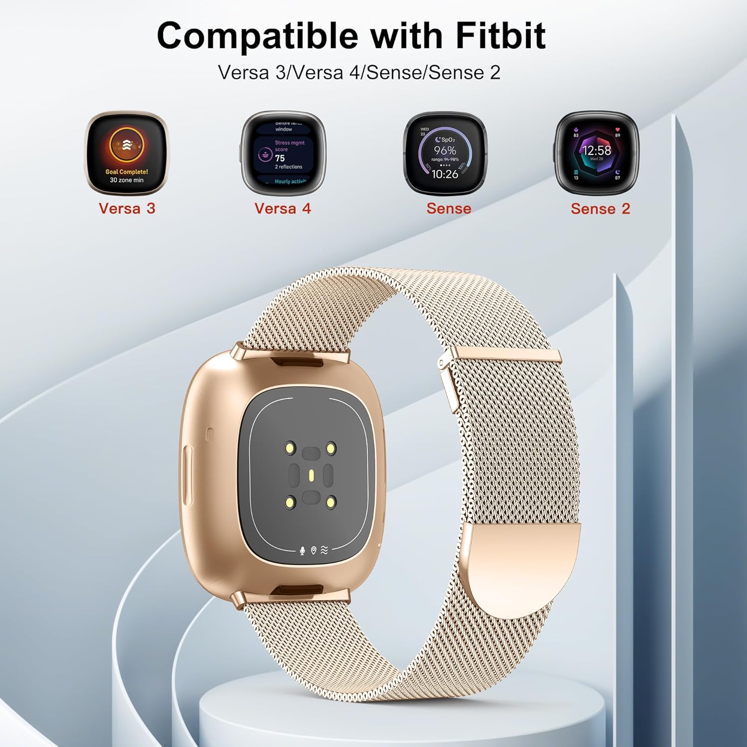 Thumbnail 4 de Higgs Higgs Strap for Fitbit Versa 3/4
