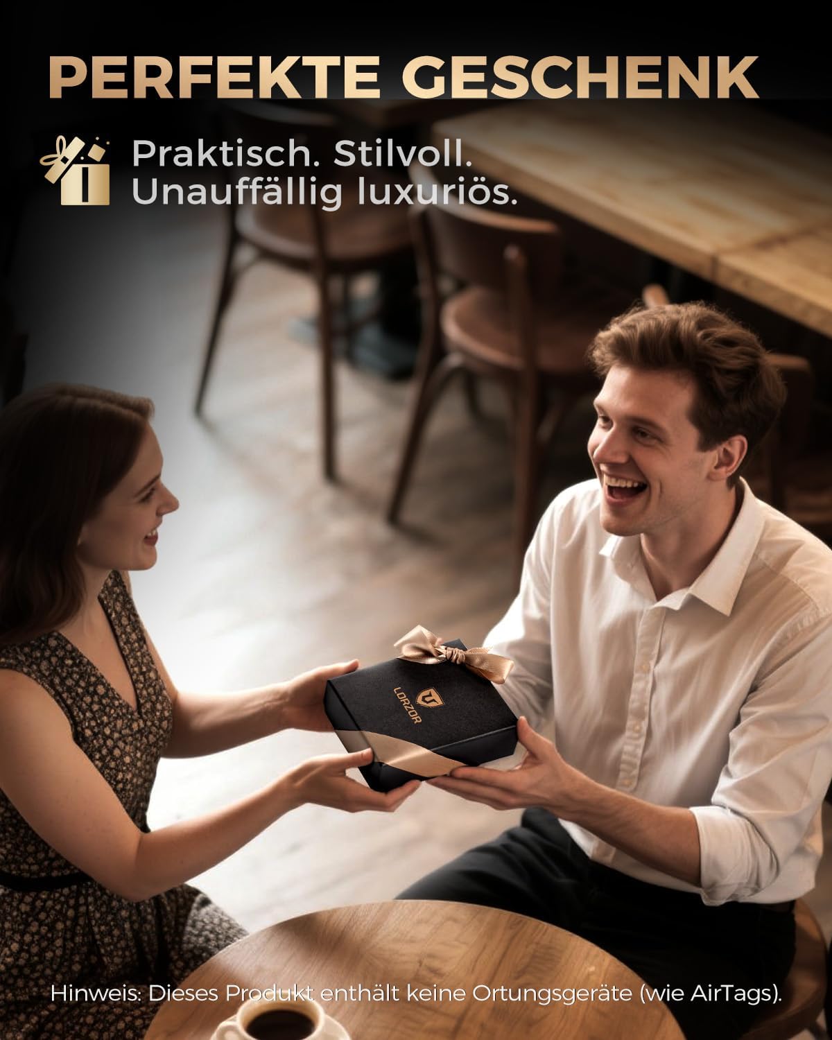 Thumbnail 6 de LORZOR AirTag Wallet mit RFID Schutz