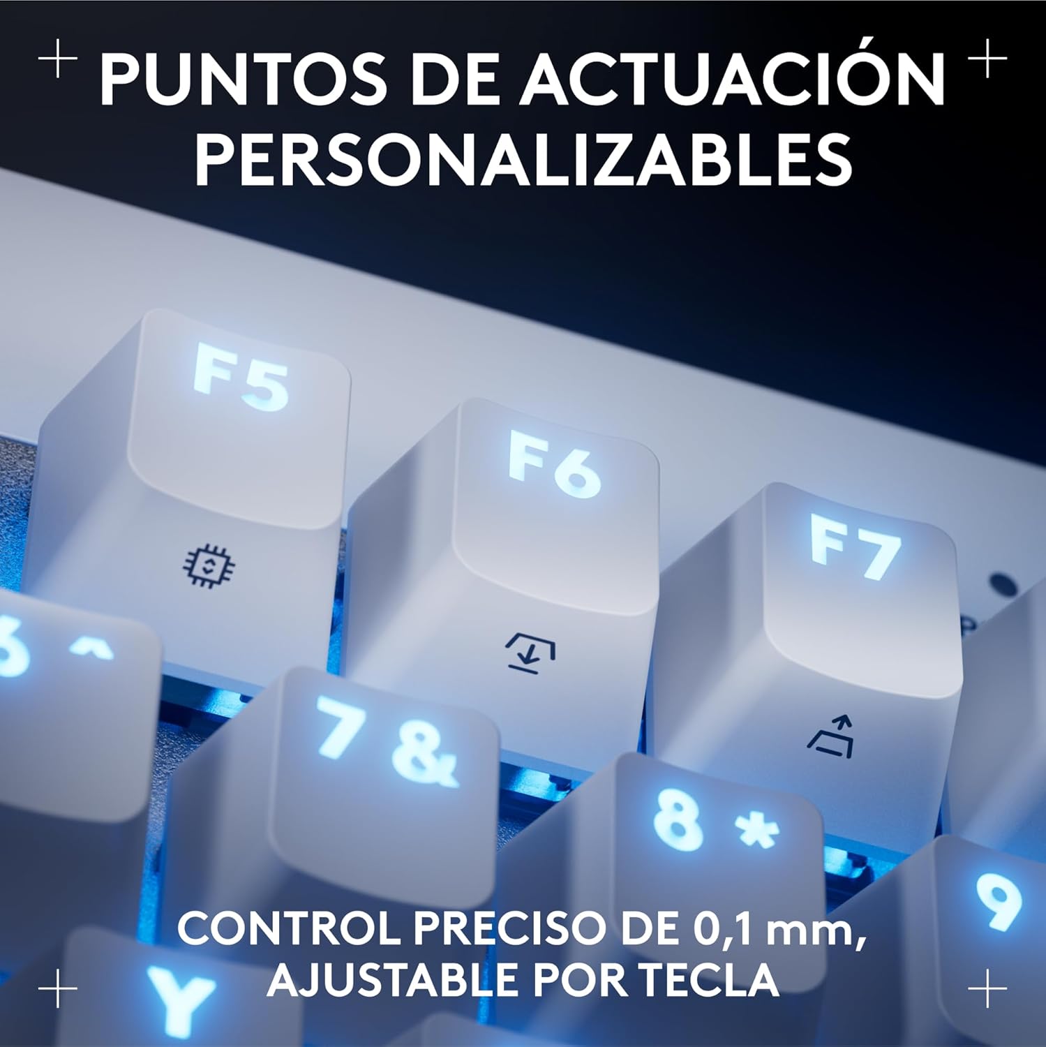 Thumbnail 3 de Logitech G PRO X TKL RAPID Teclado Para Gaming RGB 🎮