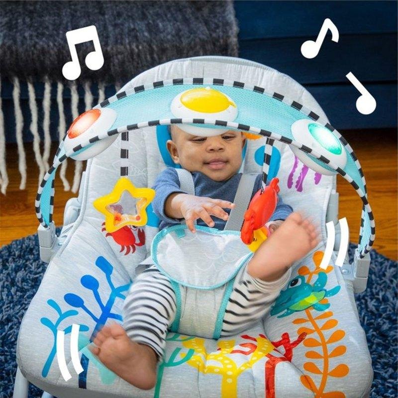 Detalle 2 de Hamaca convertible Baby Einstein Octopus Ocean Explorer: música y luces para bebé
