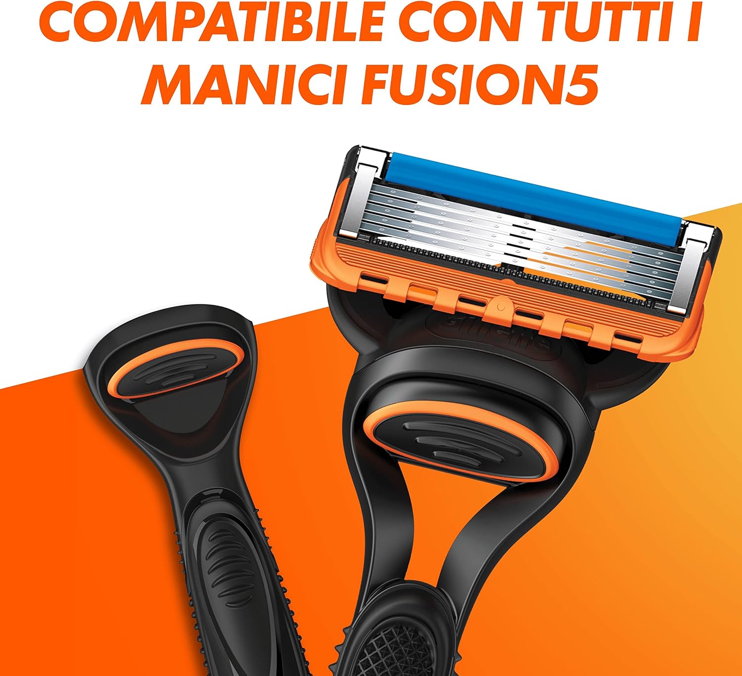 Detalle de Gillette Fusion5 Lamette di Ricambio (4 lamette) per Rasoio da Uomo