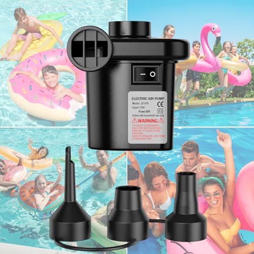 Thumbnail 7 de Pompa Elettrica per Gonfiabili Motorenbau con 3 Ugelli – Versatilità e comodità per campeggio e piscina