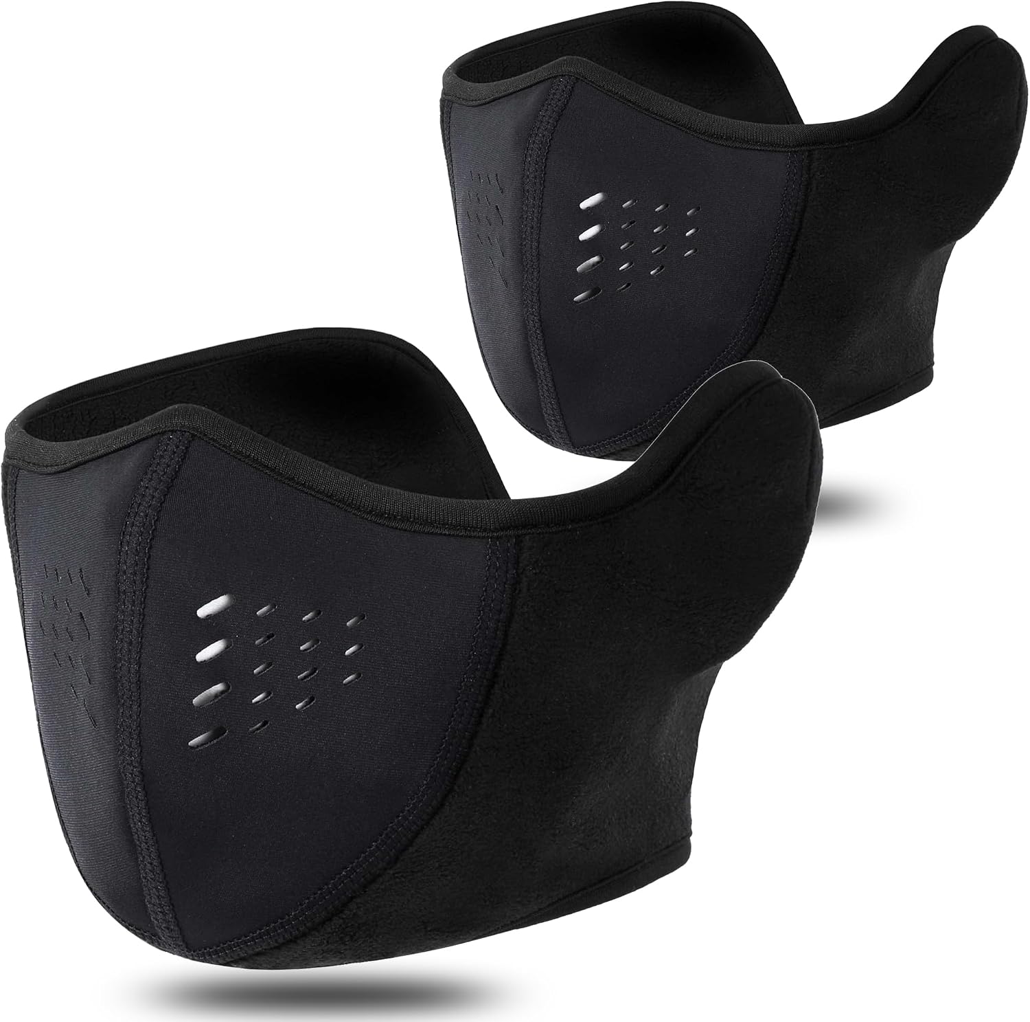 Detalle de WTACTFUL D01-8DF158-01+01 Winter Half Face Mask, Polyester 2-Pack