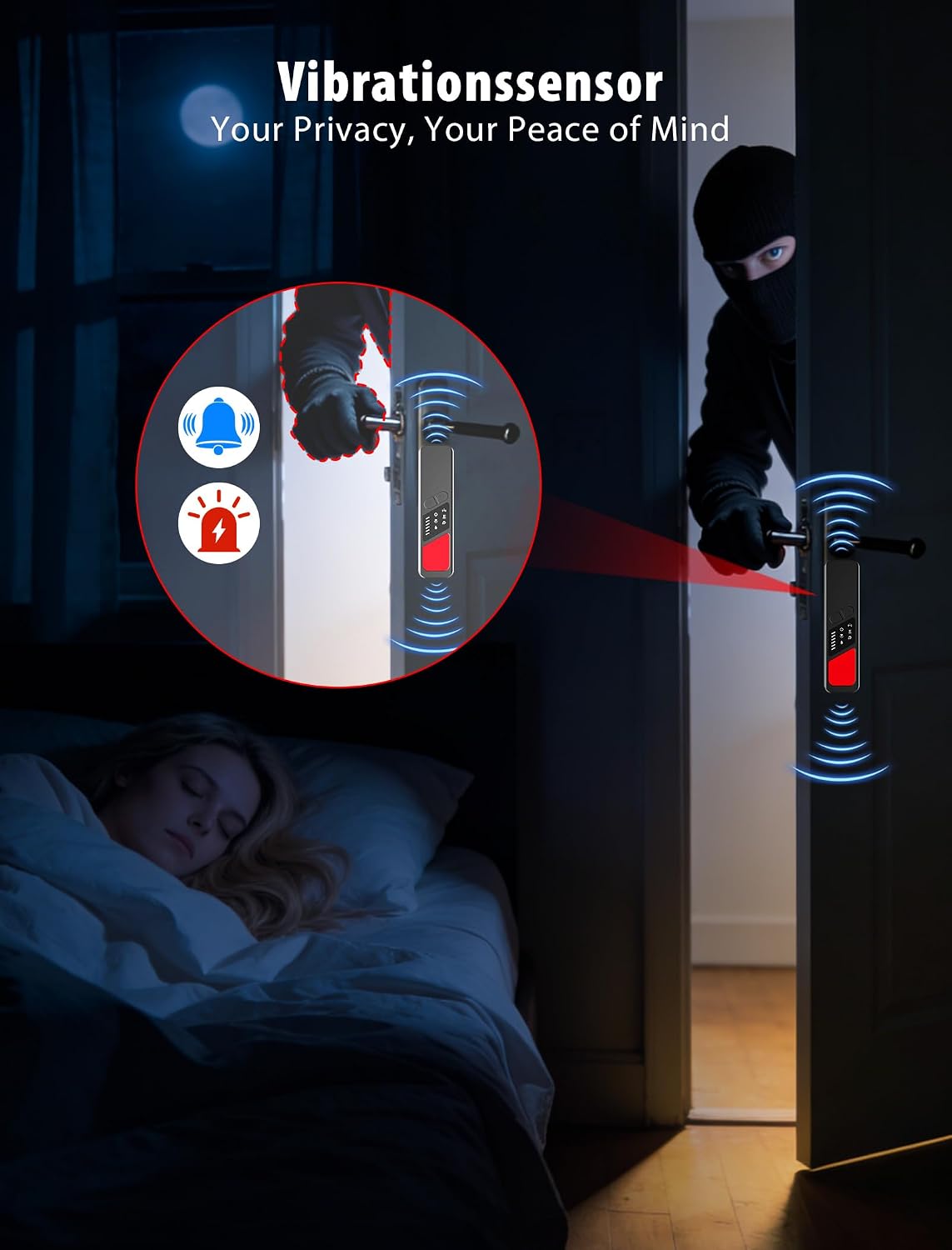 Thumbnail 6 de CountureMode 7-in-1 Hidden Camera Detector with RF and GPS Detection, Black