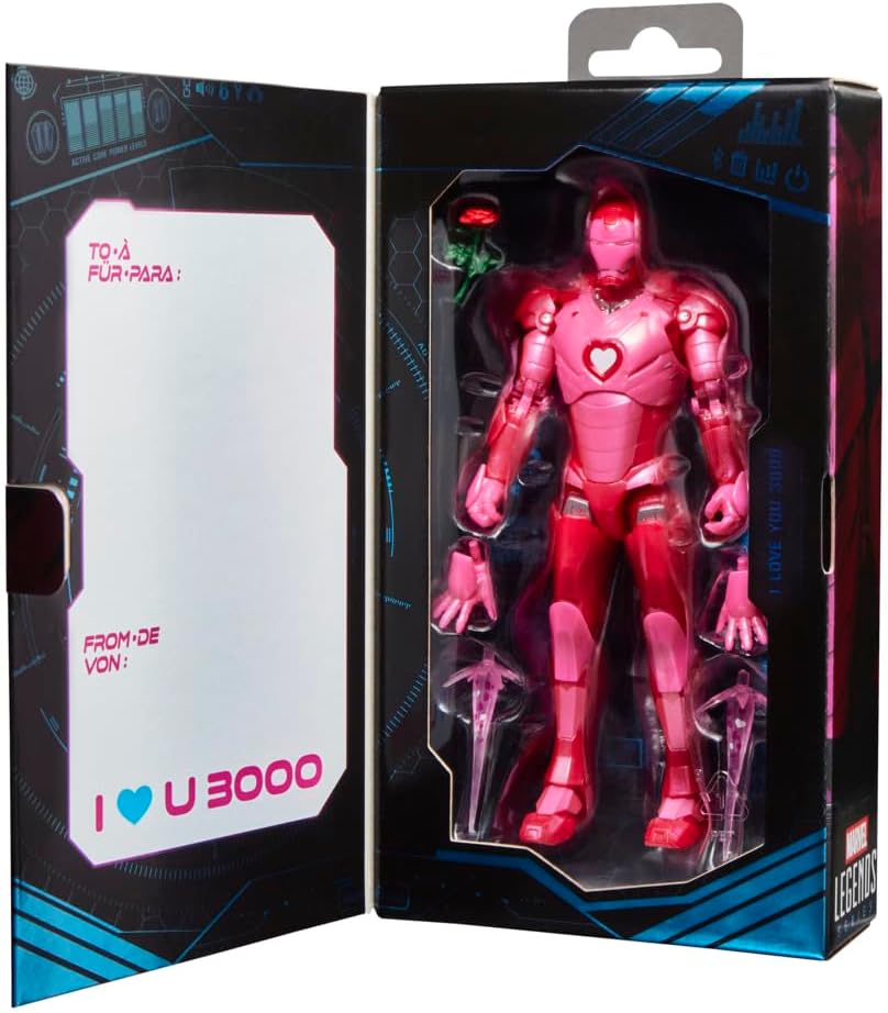 Detalle 2 de Marvel Legends Series I Love You 3000 Iron Man 15-cm Collectible Figure