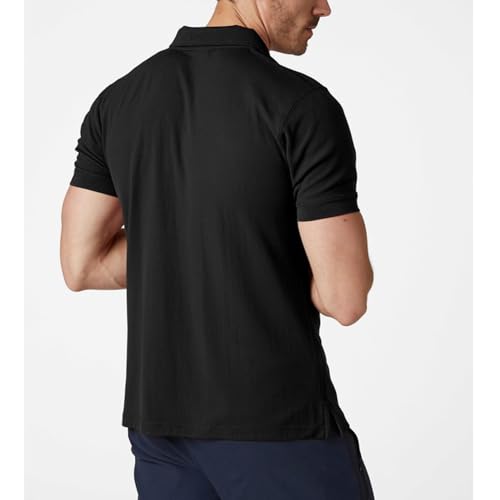 Thumbnail 1 de Helly Hansen Driftline polo hombre de secado rápido (Negro, L)