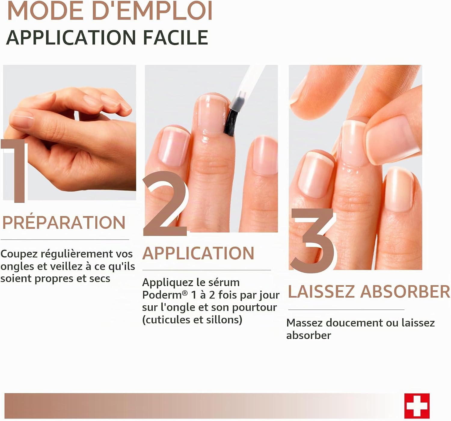 Thumbnail 6 de PODERM 5-in-1 actief keratine-serum voor breekbare nagels, 6 ml