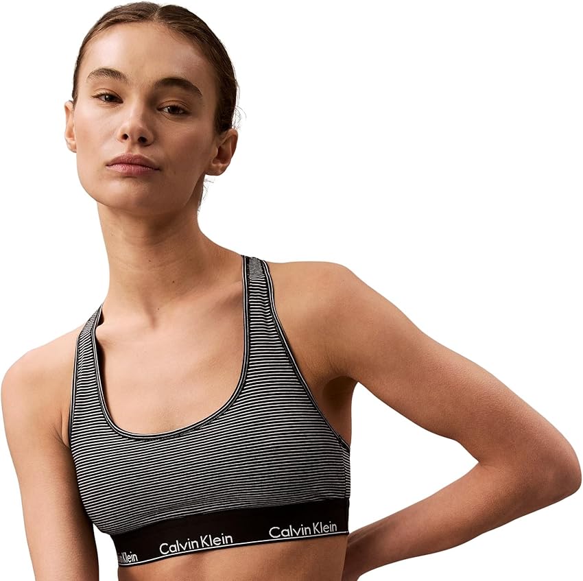 Detalle 2 de Calvin Klein Sujetador Bralette Mujer M 53% algodón