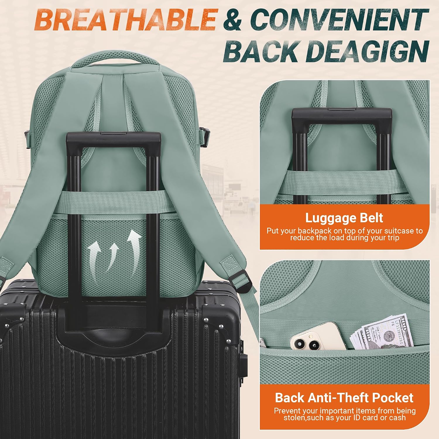 Thumbnail 4 de Ryanair Cabin Backpack 40x28x20