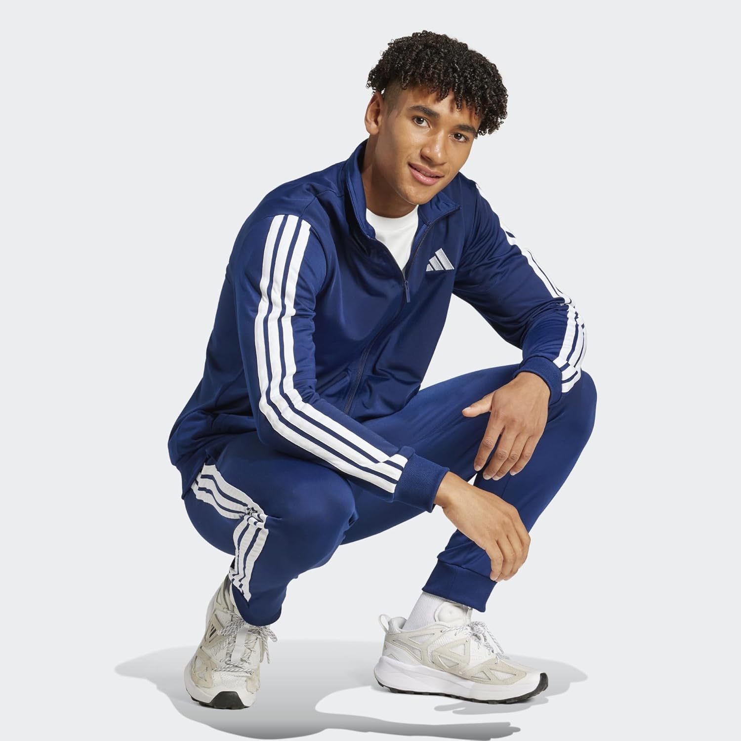Thumbnail 5 de adidas SPORTSWEAR BASIC 3 STRIPES TRICOT TRACKSUIT XXL