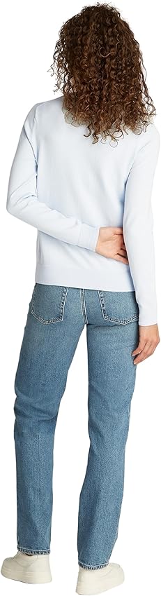 Thumbnail 5 de Tommy Hilfiger Co Jersey Stitch C-nk LS Swt Ww0ww44984 Suéter Azul XXS
