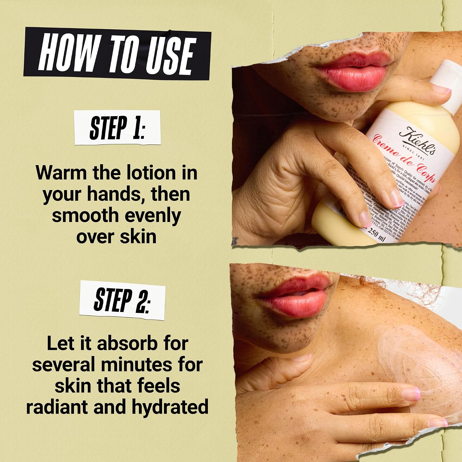 Detalle de Kiehl's S4480101 Creme de Corps Body Lotion with Cocoa Butter, Shea Butter