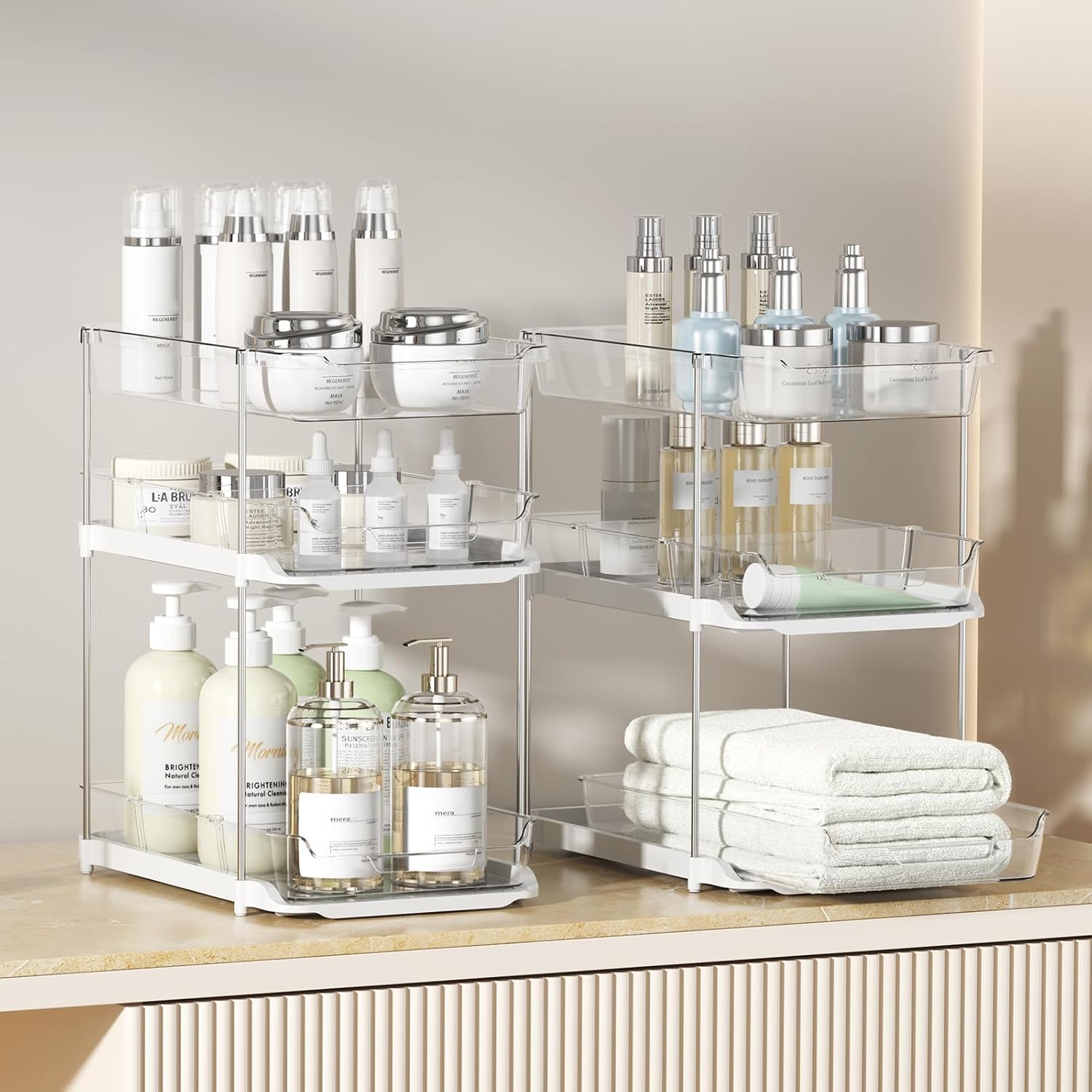Detalle 2 de Delamu 3-Tier Under Sink Organizer 21x33.5x38 cm