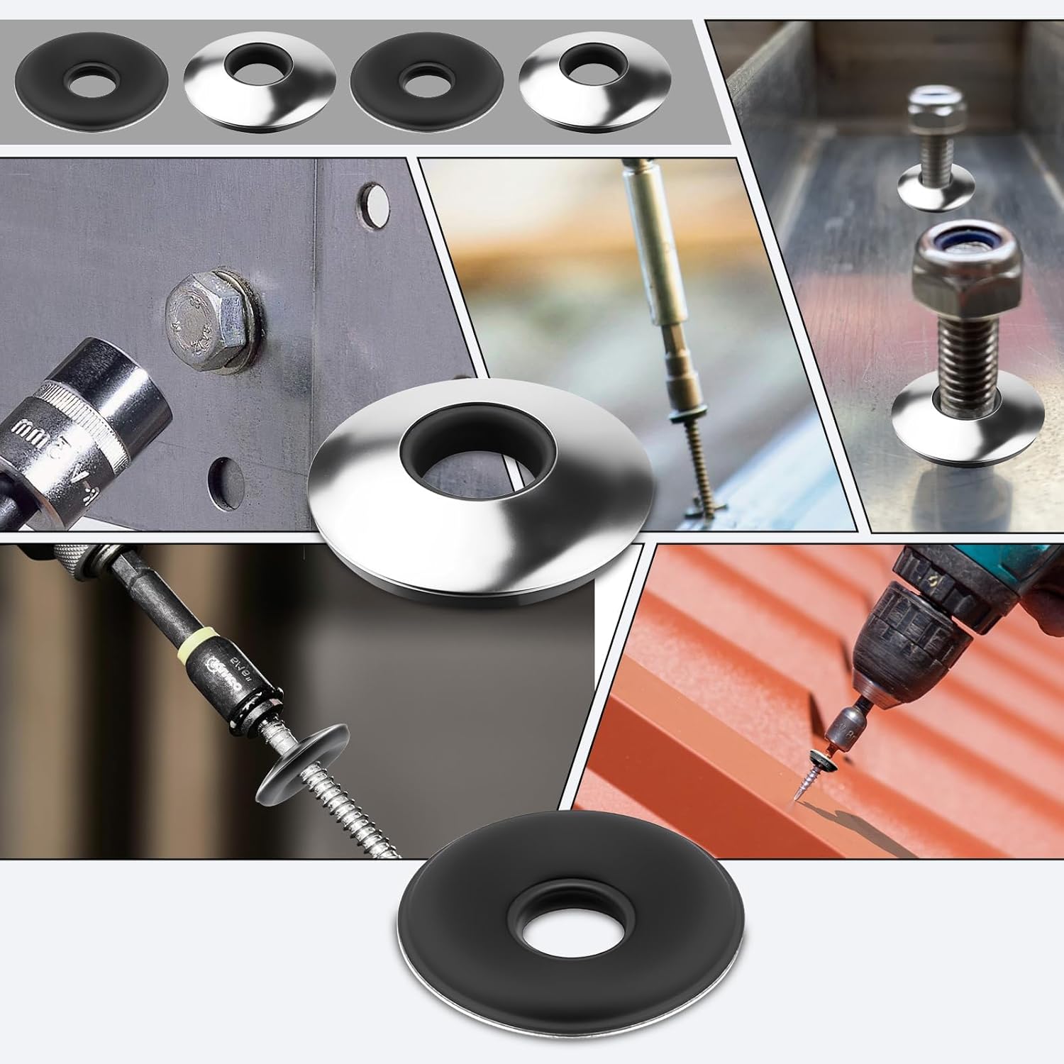 Thumbnail 6 de TXXATX Dichtscheiben EPDM M6 3x16 mm