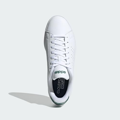 Detalle de adidas Uomo Advantage 2.0 Scarpe Cloud White/Core Black/Legend Ink, 42 2/3 EU