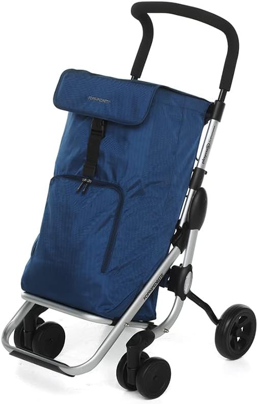 Detalle de Foppapedretti Help Carrello Spesa Oceano: semplicità leggera e versatilità su tutti i pavimenti